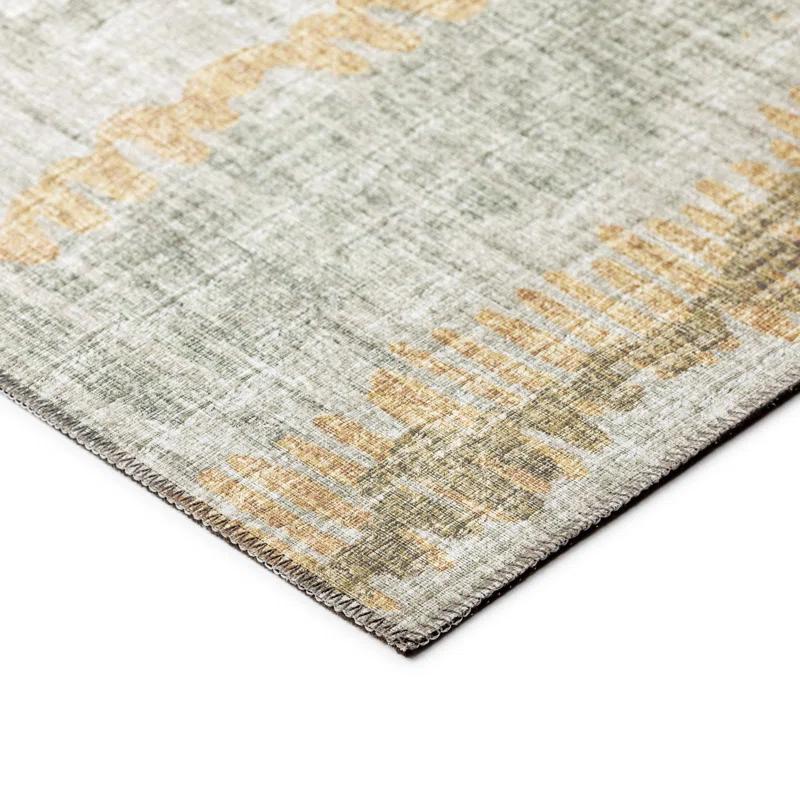 Chenille Abstract Rug