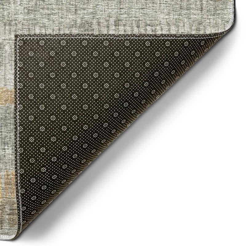 Chenille Abstract Rug