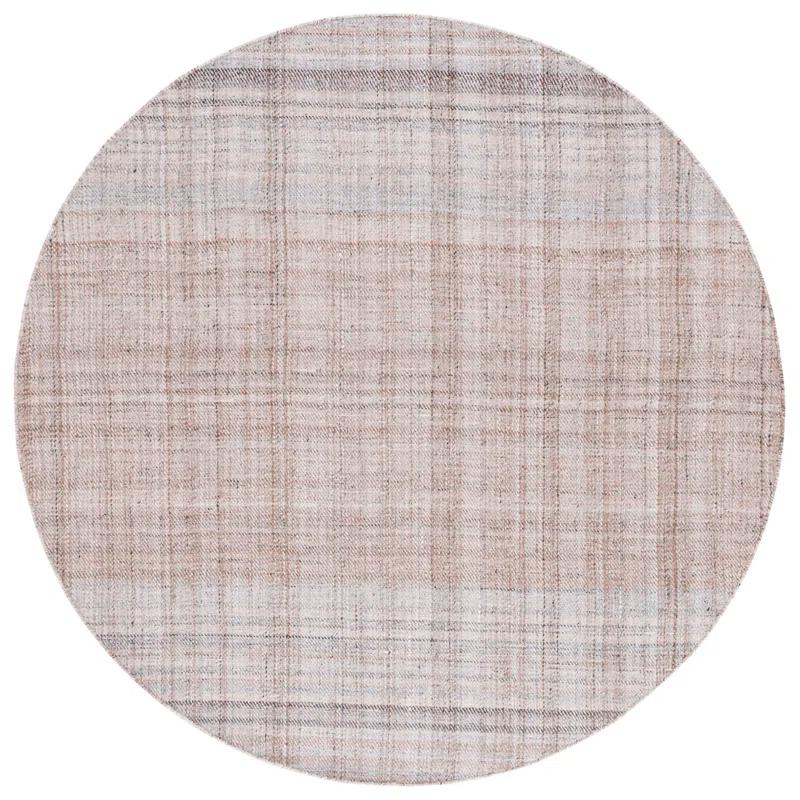 Jahi Lauren Ralph Lauren Hand Loomed 80% Pet Yarn, 20% Cotton Plaid Rug