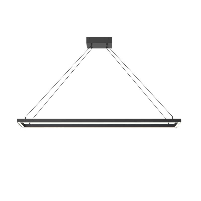 Piazza Dimmable LED Square / Rectangle Chandelier