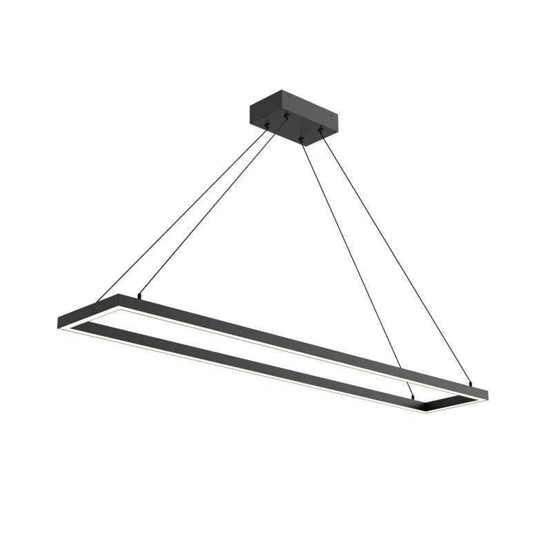 Piazza Dimmable LED Square / Rectangle Chandelier