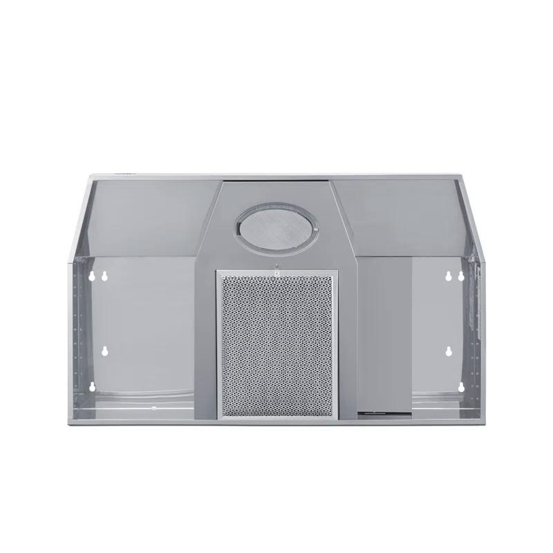 24" and #0# 140 CFM Convertible Under Cabinet Range Hood in Gray