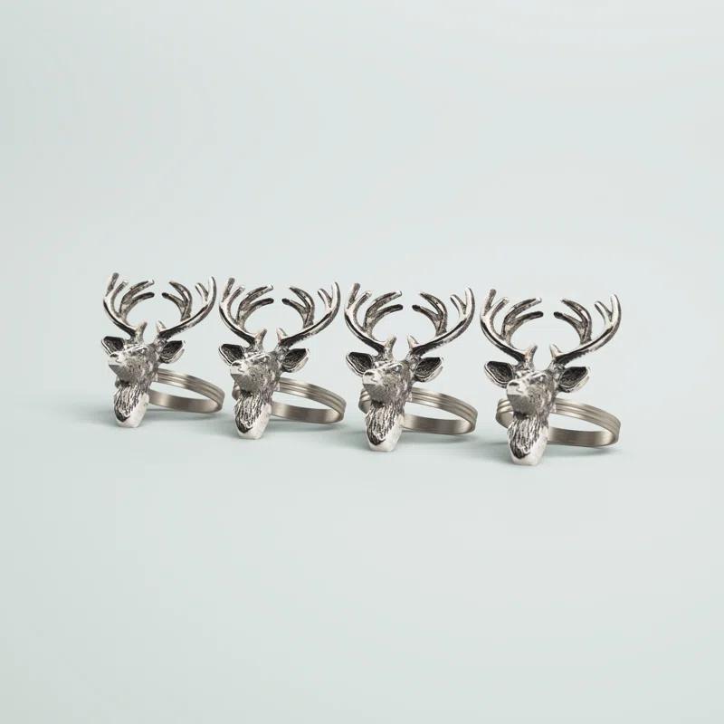 Reindeer Napkin Ring (Set of 4)