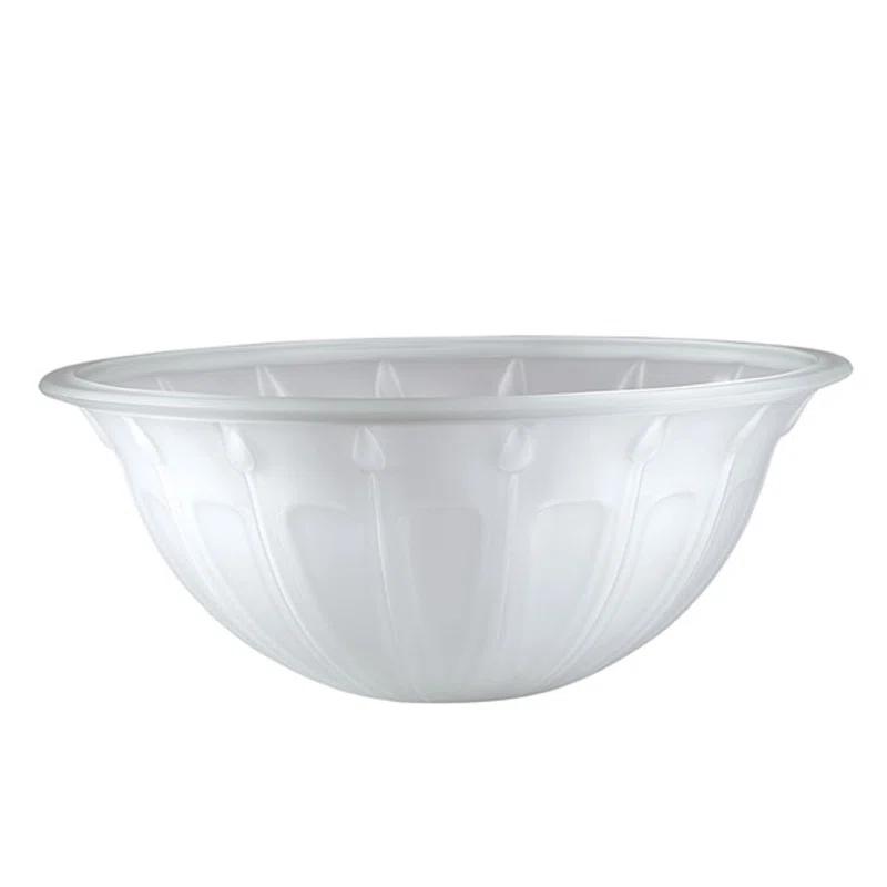 Aspen Creative Corporation 5'' H Glass Bowl Glass Shade
