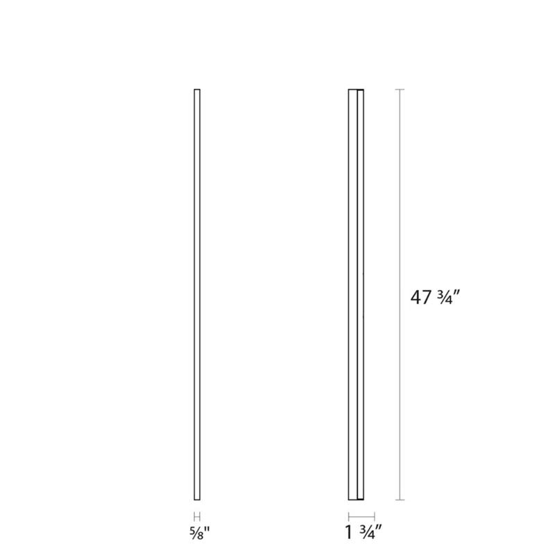 SONNEMAN Stiletto Lungo Dimmable LED Bath Bar