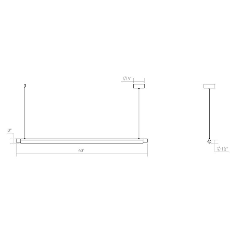 SONNEMAN Keel™ 1 - Light LED Unique/Statement Pendant