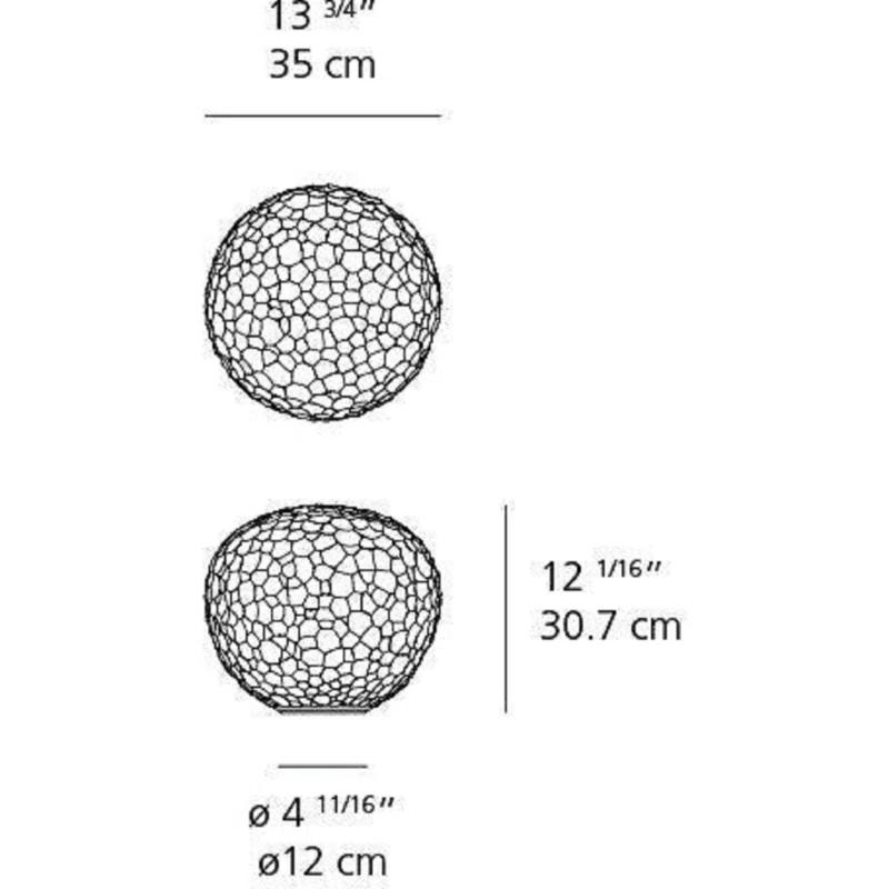 Artemide Meteorite Table Lamp