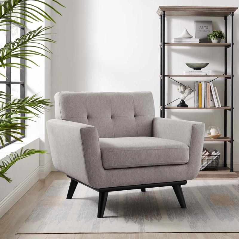 Modway Modway Engage Herringbone Fabric Armchair