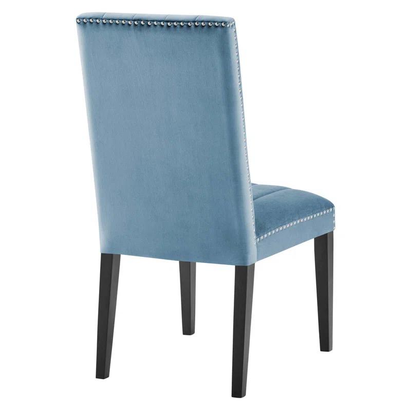 Modway Catalyst Performance Velvet Dining Side Chairs - Set of 2