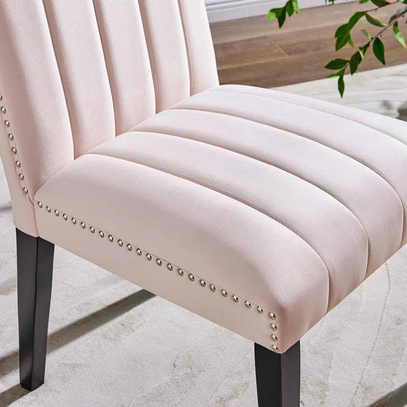 Modway Modway Catalyst Performance Velvet Dining Side Chairs - Set of 2