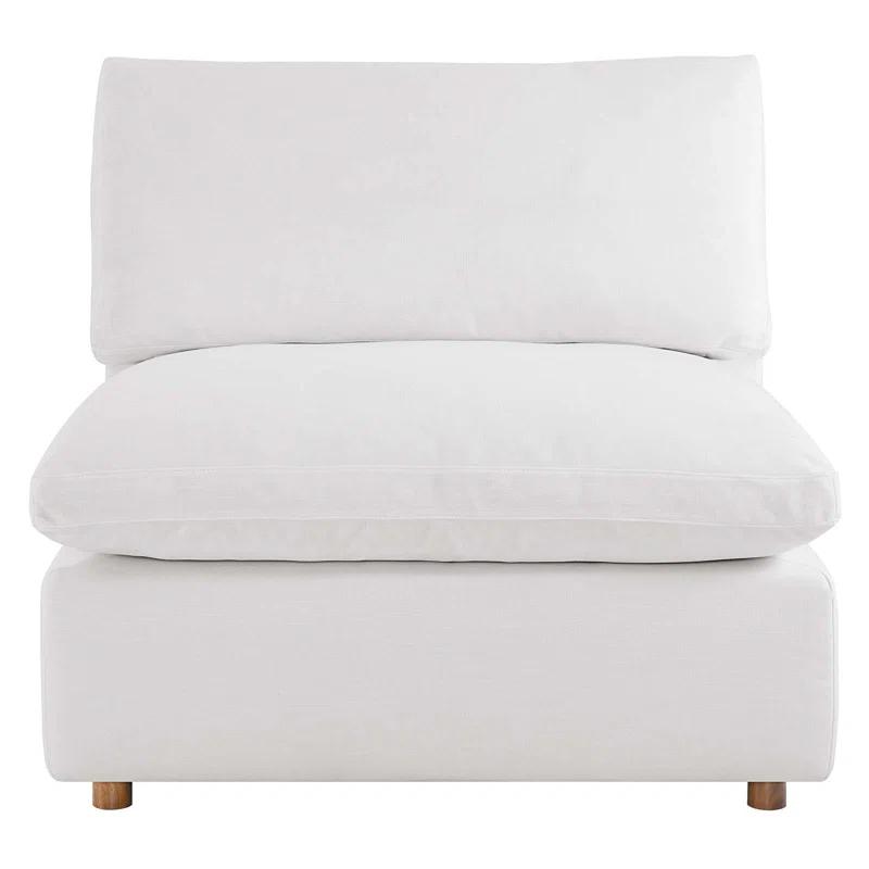 Modway Modway Commix Down-Filled Overstuffed Upholstered Sectional Sofa Set, 5 Piece w/Chase