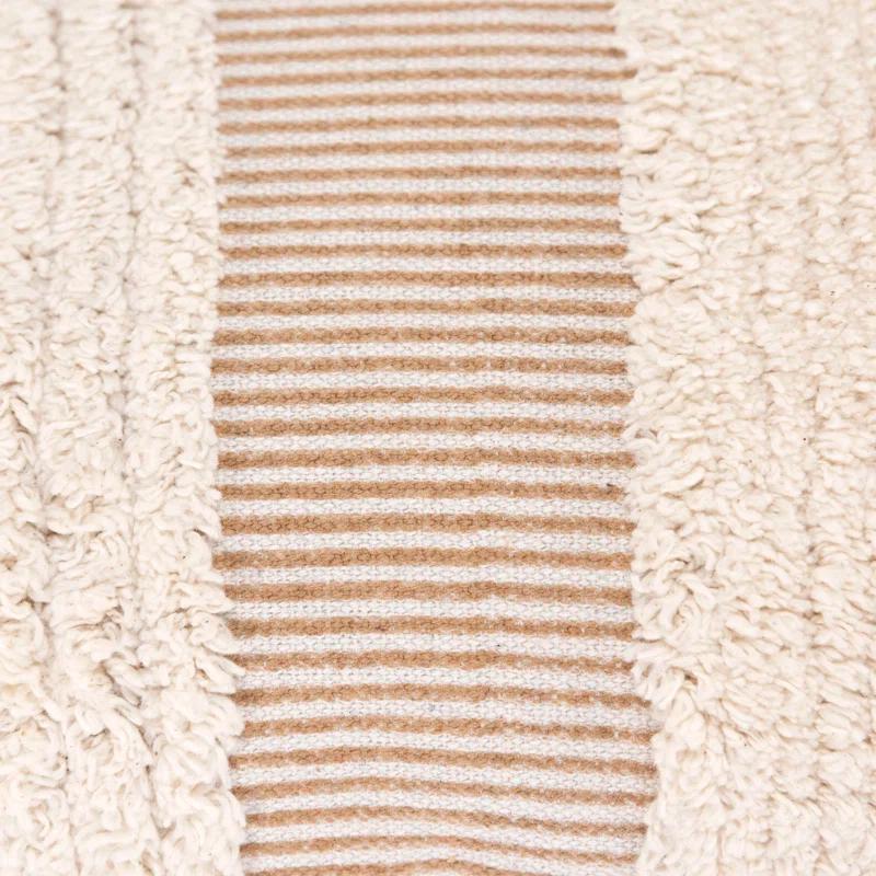 Horace Striped Cotton Throw Pillow