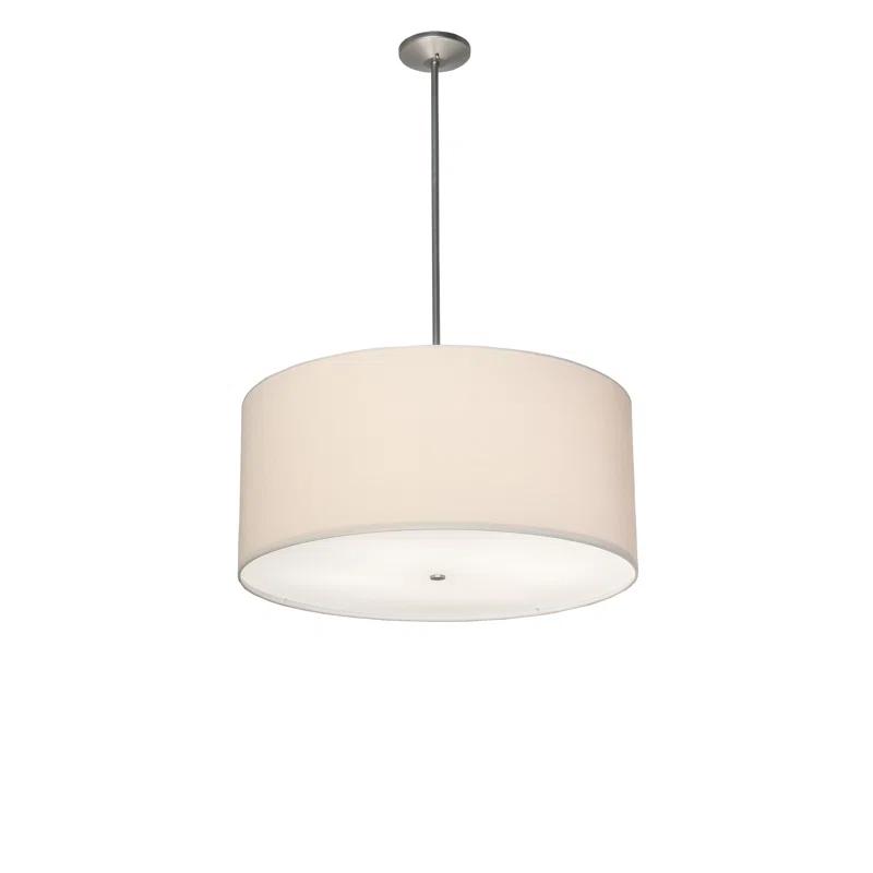Cilindro 6 - Light Beige Shaded Pendant