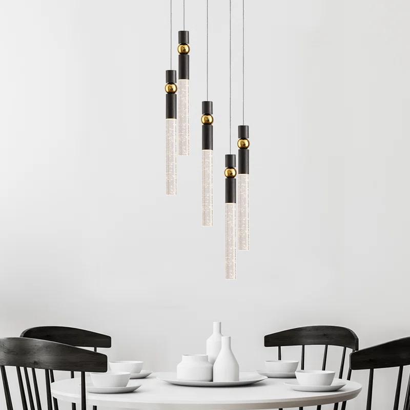 5 - Light Cluster Crystal Pendant