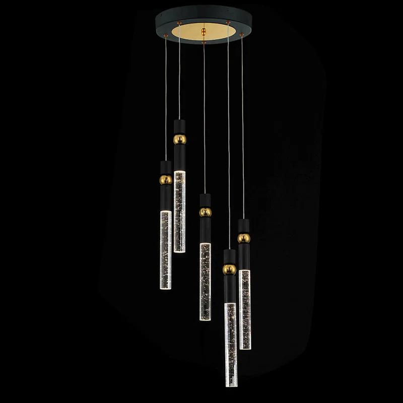 5 - Light Cluster Crystal Pendant
