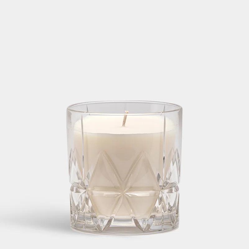 Amber Soy Designer Candle with Woodland Vanilla Scent