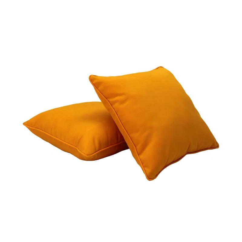 Element Synthetic Throw Square Indoor/Outdoor Pillow Cover & Insert (Set of 2)