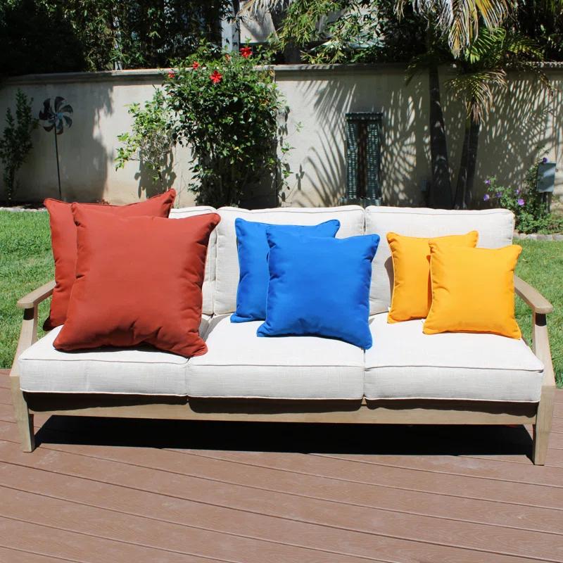 Element Synthetic Throw Square Indoor/Outdoor Pillow Cover & Insert (Set of 2)