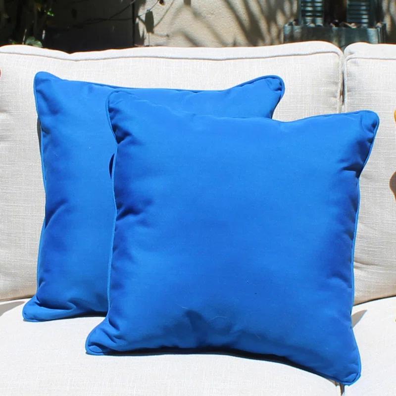 Factory Direct Partners Element Synthetic Throw Square Indoor/Outdoor Pillow Cover & Insert (Set of 2)