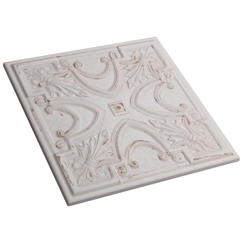 Fitz 8" x 8" Ceramic Patterned Wall Tile