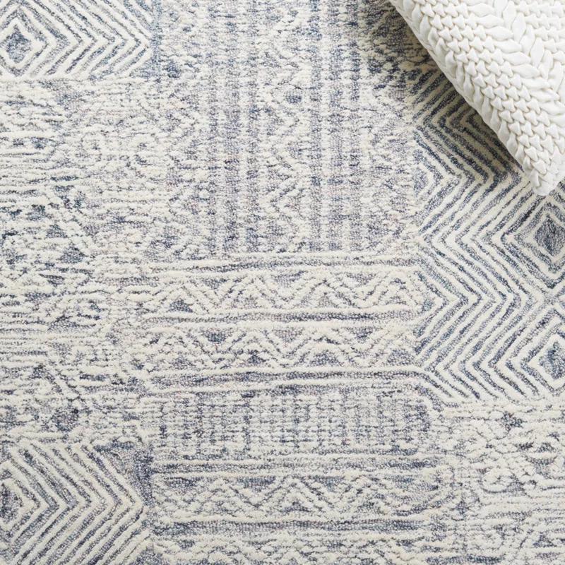 Union Rustic Amzi Hand Tufted Wool Southwestern Rug