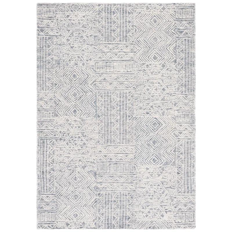 Union Rustic Amzi Hand Tufted Wool Southwestern Rug