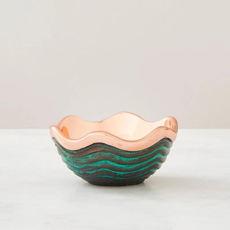 Nambé Nambe Copper Canyon Bowl    5 In Dia