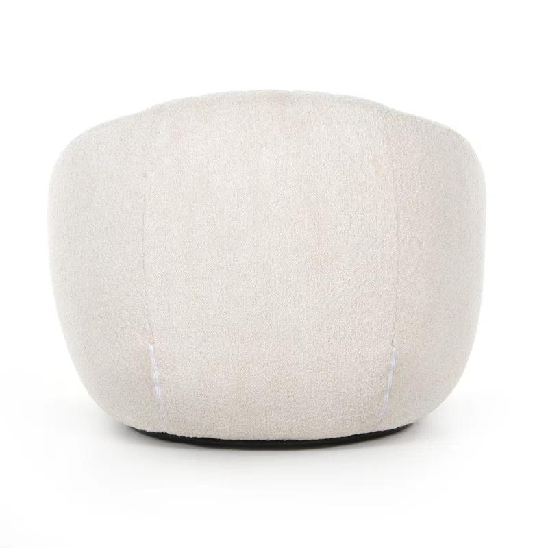 Anita Upholstered Swivel Barrel Chair