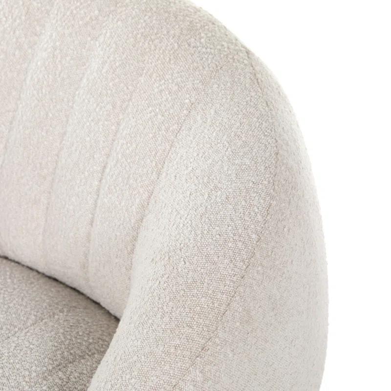 Anita Upholstered Swivel Barrel Chair