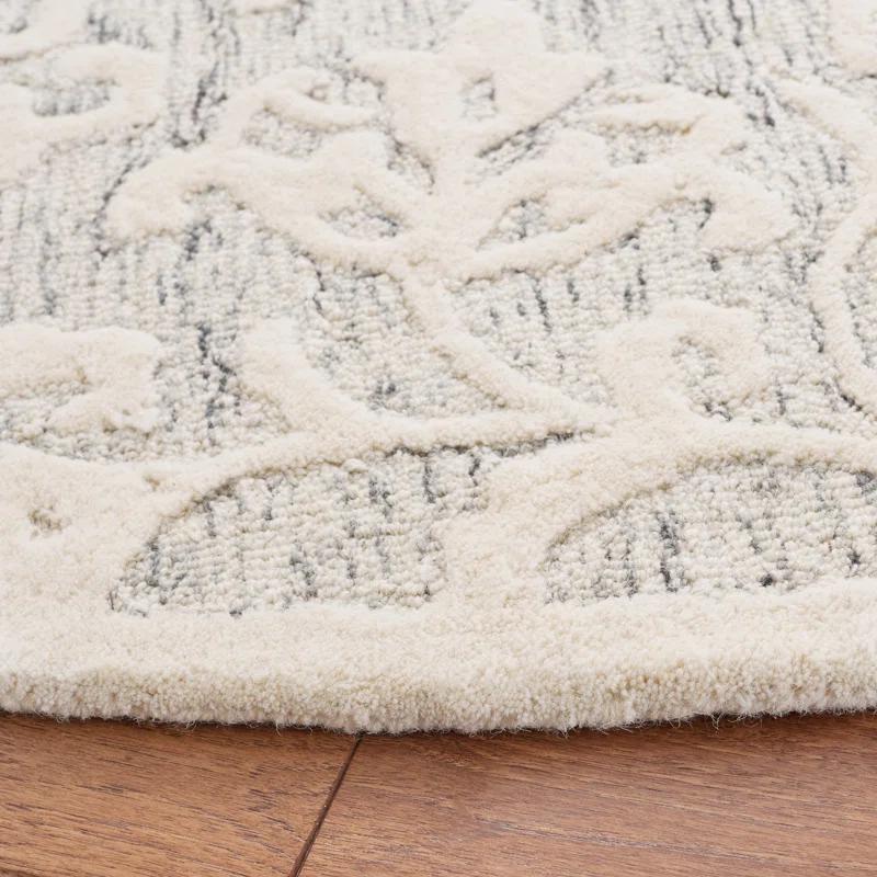 Martha Stewart Rugs Msr Metro Martha Stewart Hand Tufted Wool Pile Floral Rug