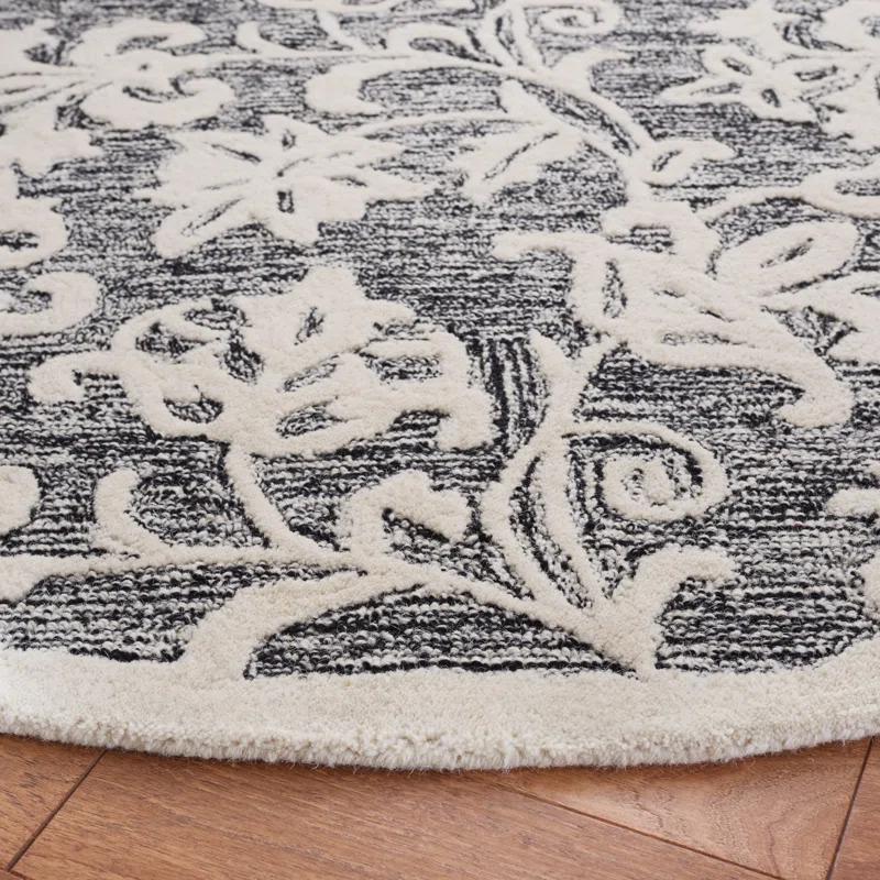 Martha Stewart Rugs Msr Metro Martha Stewart Hand Tufted Wool Pile Floral Rug