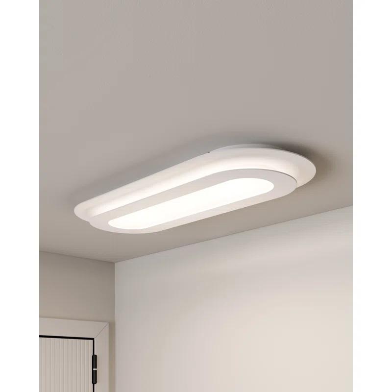 Offset LED Flush Mount