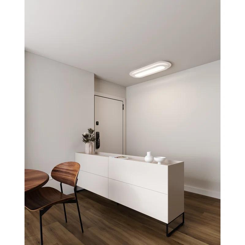 Offset LED Flush Mount