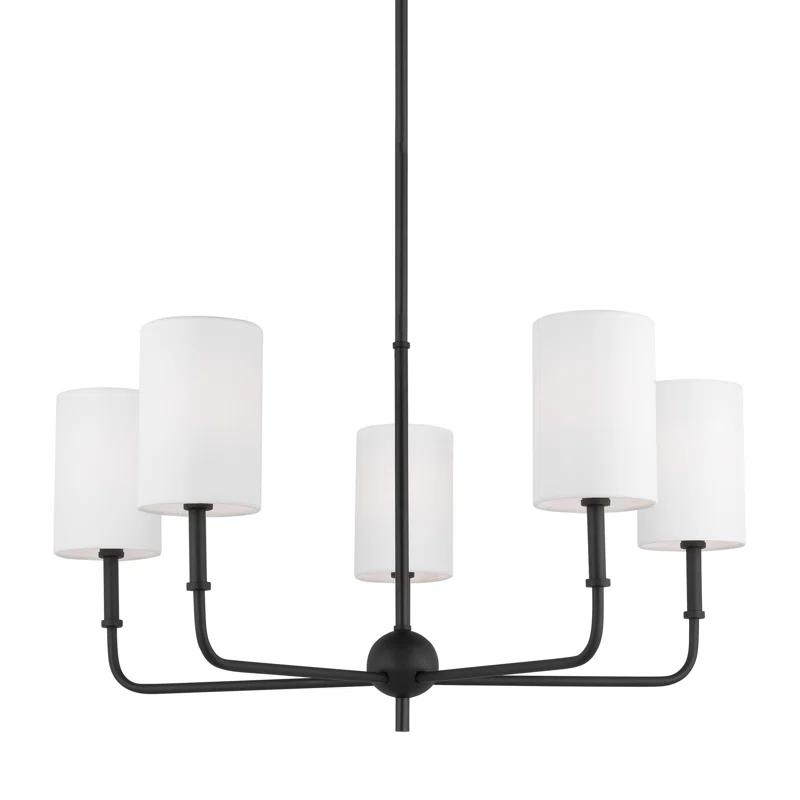 Rowley 5 Light Metal Dimmable Chandelier