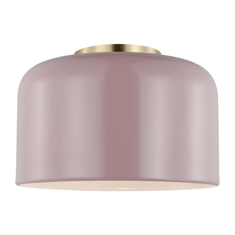 Olaf Flush Mount Light - Rose / 10.75"Dia