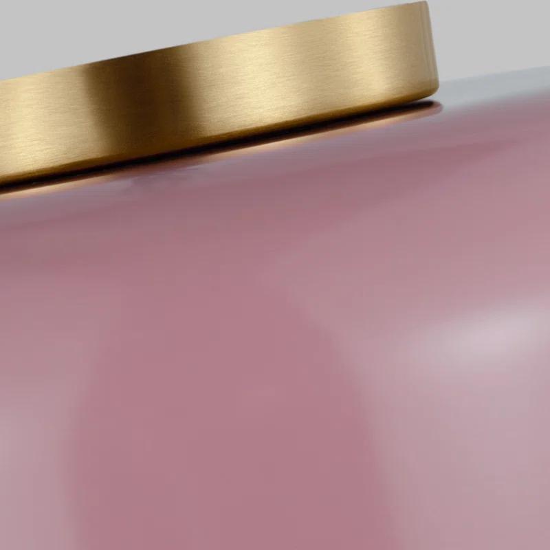 Olaf Flush Mount Light - Rose / 10.75"Dia