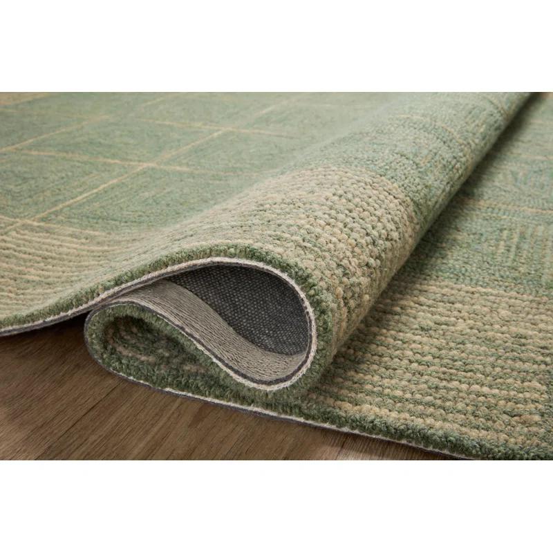Chris Loves Julia x Loloi Francis Collection FRA-02 Green / Natural, ContemporaryArea Rug