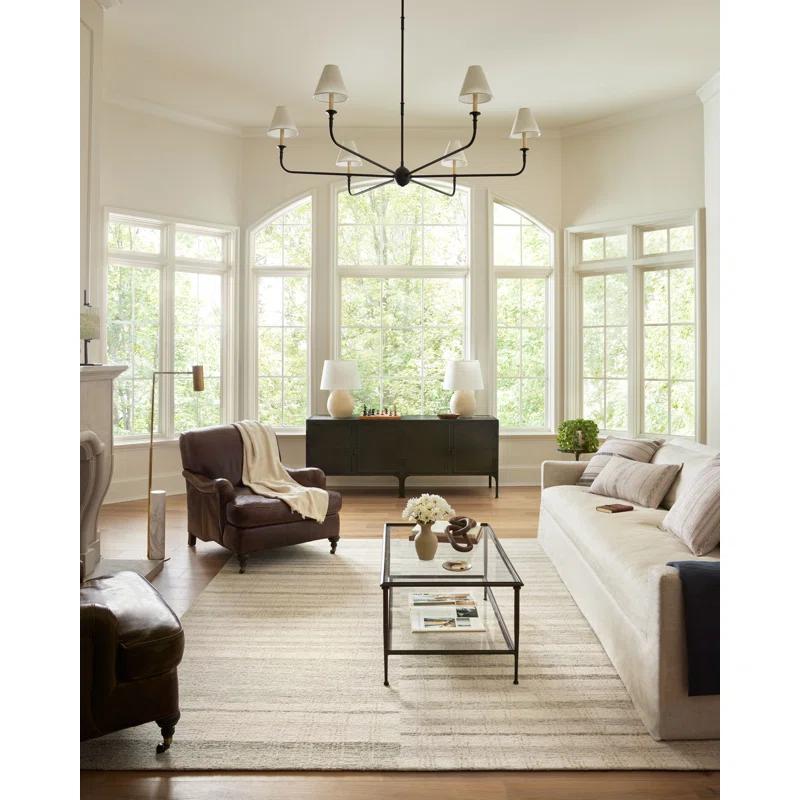 Chris Loves Julia x Loloi Natural/Sage, Transitional Area Rug