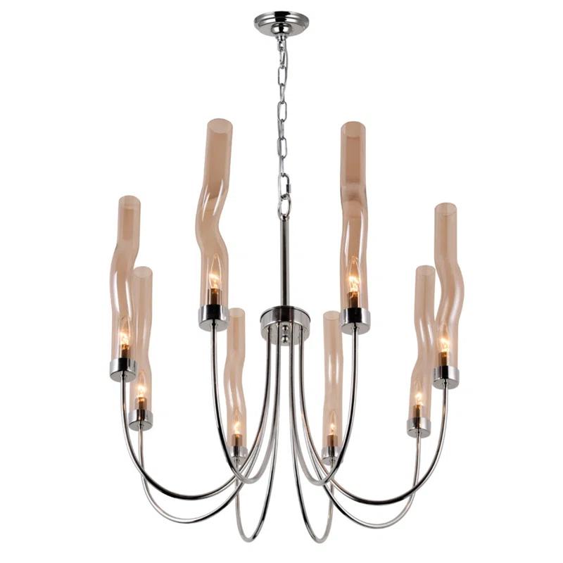 8 - Light Dimmable Classic / Traditional Chandelier