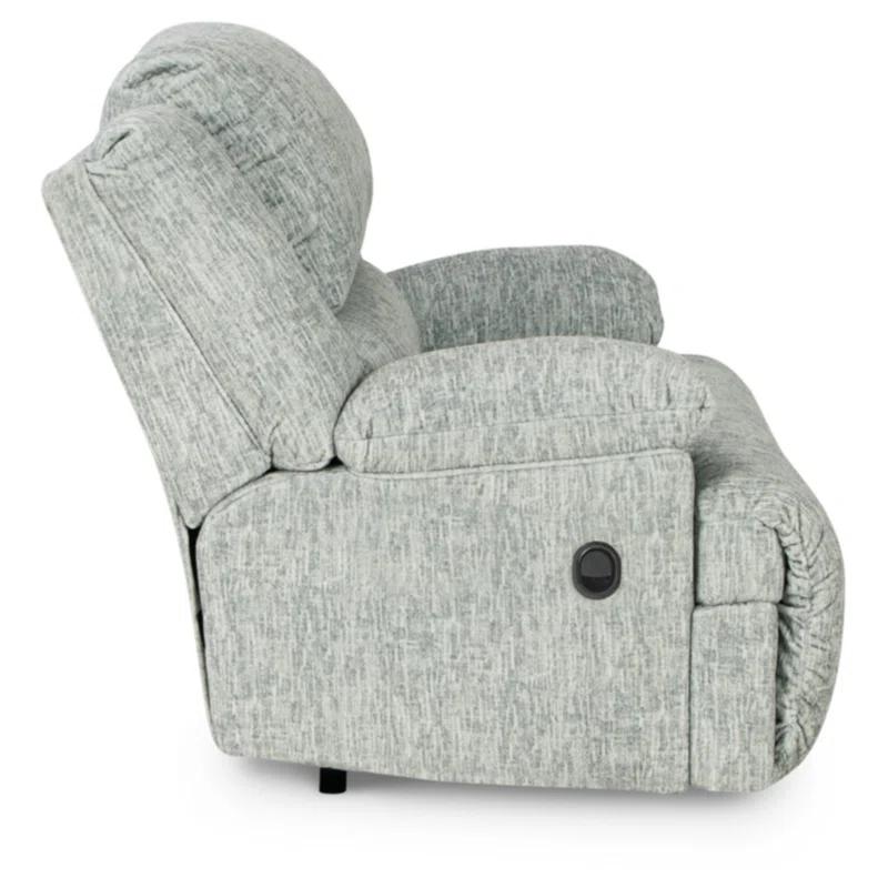 Ashley McClelland 57" Contemporary Zero-Wall Recliner in Light Gray