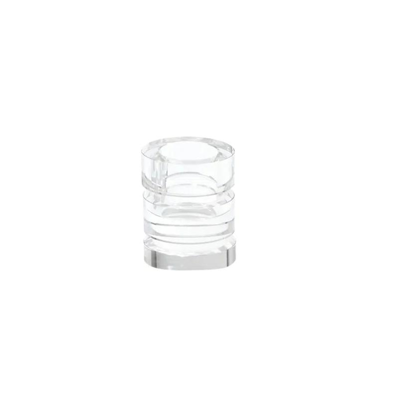 Global Views Brilliant Round Pillar Holder-Sm