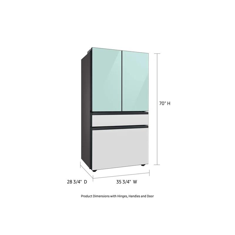 Bespoke 4-Door French Door Refrigerator (23 cu. ft.) with Beverage Center™