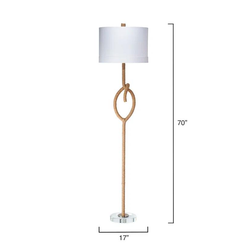 70'' Natural/Clear Novelty Floor Lamp