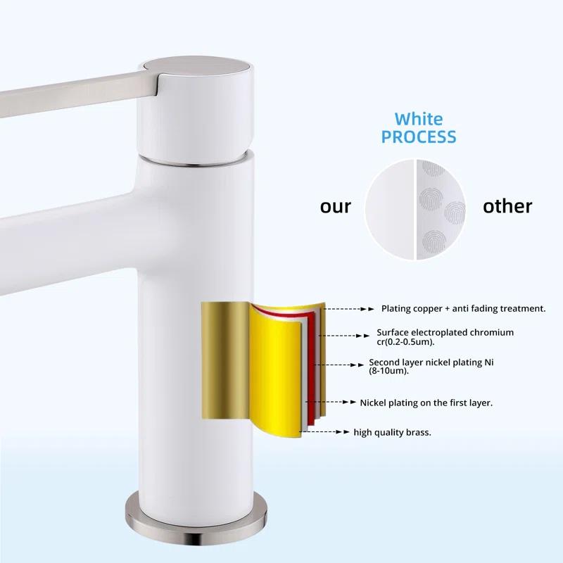 Single-Hole Single-handle Bathroom Faucet