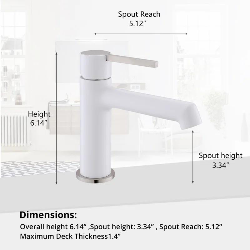 Single-Hole Single-handle Bathroom Faucet