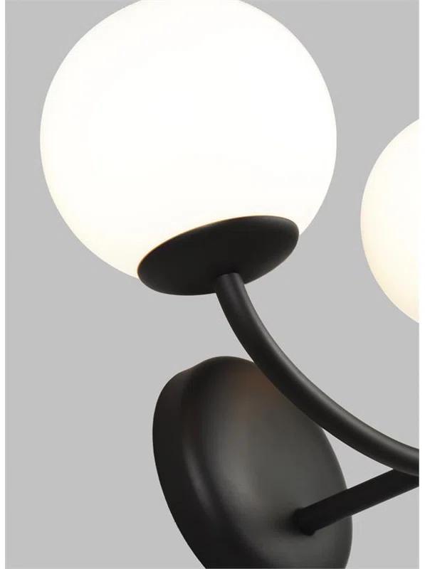 Galassia Vanity Light by AERIN - Black / 2 Light