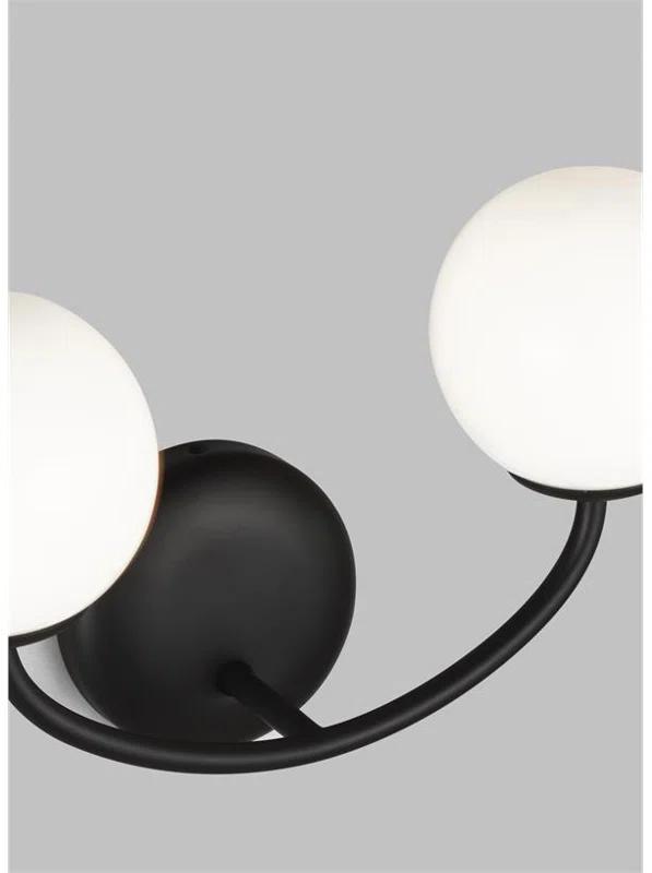 Galassia Vanity Light by AERIN - Black / 2 Light