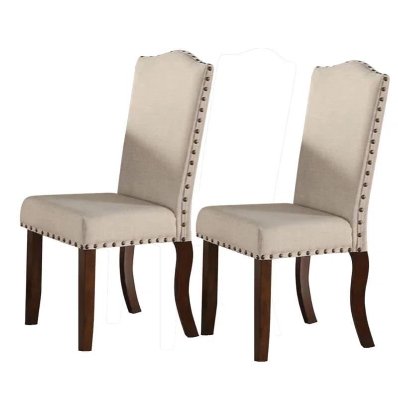 Charlton Home® Ghiorghe 19.5'' H Upholstered Side Chair (Set of 2)