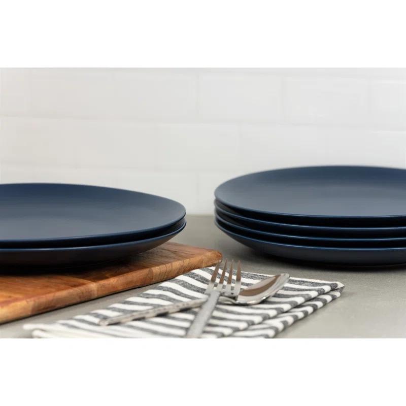 Wazee Matte 10.5" Dinner Plate (Set of 6)