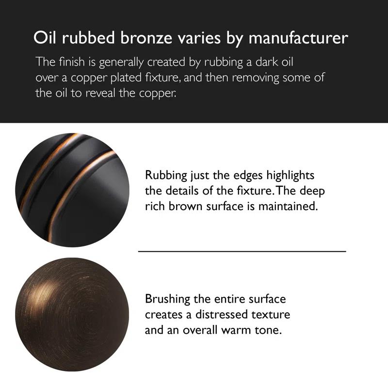 Elegant Oil Rubbed Bronze Universal Tub Spout with Diverter